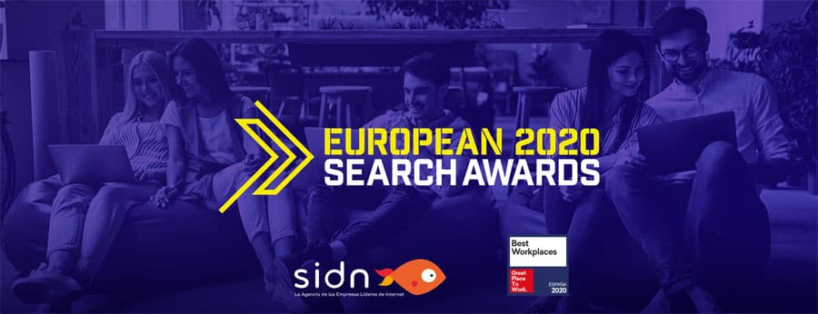 <h2>European Search Awards 2020: SIDN es la agencia española con más nominaciones</h2>
