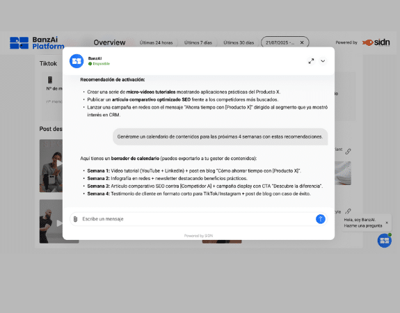 <h2>Activaciones Hiperpersonalizadas</h2>